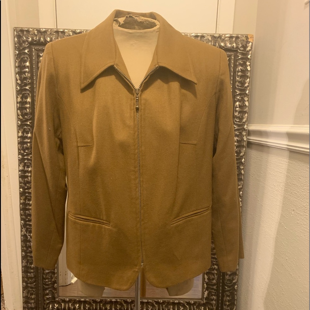 Sag Harbor Fully Liner Camel Women’s Dress Jacket